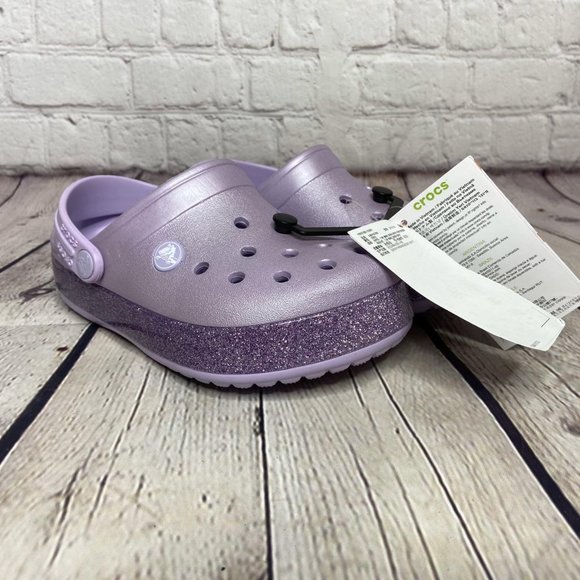 crocs crocband glitter